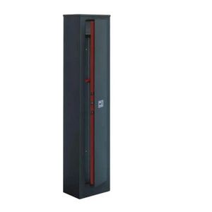Ormar za oružje sa unutarnjim sefom 360 x 1485 x 315 mm, stijenka 3 mm, sa 8 zaključavanja, sa 8 mjesta, metalni, 67 kg