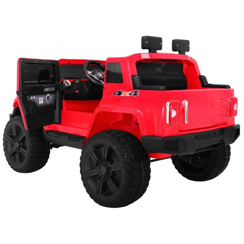 Auto na akumulator Mighty 4x4 -DVOSJED - crveni slika 9