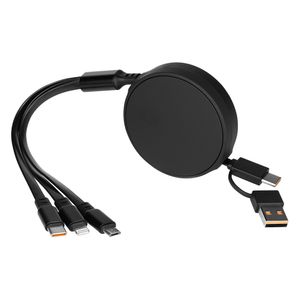 ONES 6IN1,usb kabl za punjenje 6u1,crni