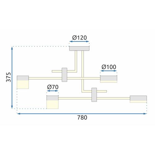 LED svijetiljka APP1002-6C slika 8