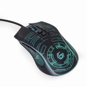 MUSG-RGB-01 Gembird USB LED gaming mis, 1200-3600DPI 7-button 124mm