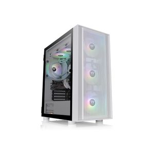 Thermaltake H570 TG ARGB Snow Mid tower, tempered glass, 3x 120mm ARGB Lite fan