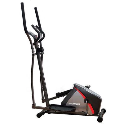 Xplorer eliptični trenažer Spartacus je idealna mašina za vežbanje za početnike i napredne korisnike jer možete izabrati laganu ili intenzivnu vežbu. Vežbanje sa eliptičnim trenažerom smanjuje masnoću, jača mišiće i poboljšava kardiovaskularni sistem. Sagorevanje kalorija nikada nije bilo lakše, a sada je to moguće iz udobnosti sopstvenog doma. Trake za pedale omogućavaju efikasnije pedaliranje guranjem nadole ali i podizanjem nagore. Ovaj eliptični trenažer dolazi sa zamajcem od 2 kg.