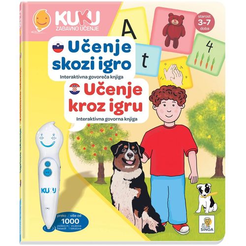 Interaktivna knjiga KUKU - Učenje kroz igru (bez olovke)  slika 1