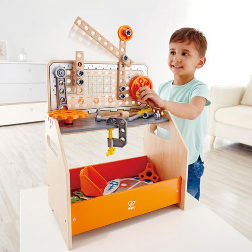 Hape Drvena radionica sa alatom Discovery Scientific Workbench E3028A slika 5