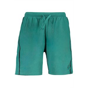 GIAN MARCO VENTURI MEN'S GREEN SHORT PANTS