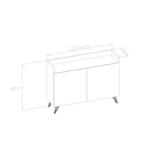 Gauge Concept Komoda Low buffet Sirius slika 4