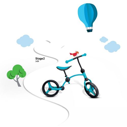 Smart Trike Bicikl Running Bike Plavi New slika 3