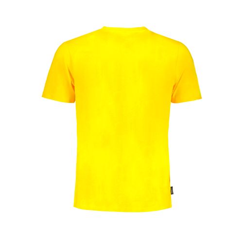 GIAN MARCO VENTURI YELLOW MEN'S SHORT SLEEVED T-SHIRT slika 2