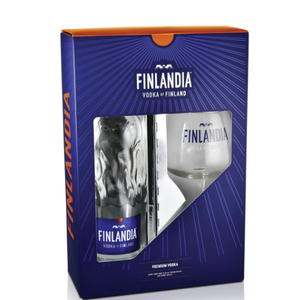 Finlandia vodka 0,7l paket sa čašom