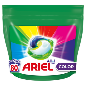 Ariel kapsule za pranje veša All in one Color, 80 kom