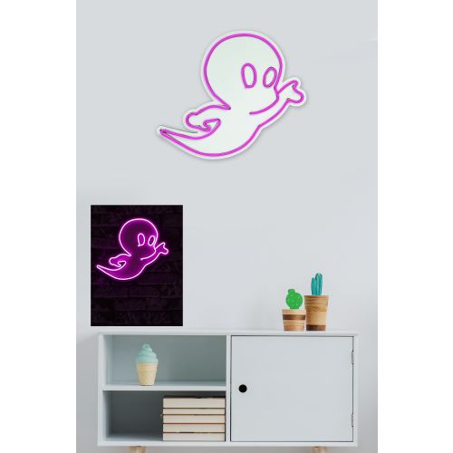 Wallity Ukrasna plastična LED rasvjeta, Casper The Friendly Ghost - Pink slika 11