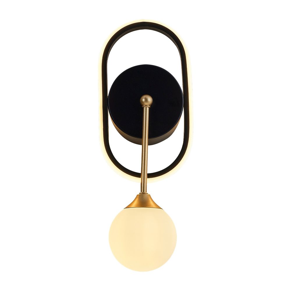 Zidna Lampa L1141 - Crna slika 4