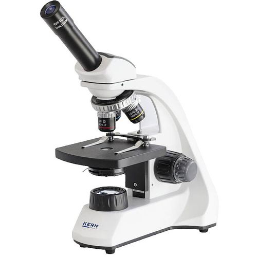 Kern OBT 101 mikroskop s prolaznim svjetlom monokularni 400 x iluminirano svjetlo slika 3