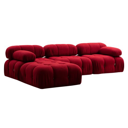 Atelier Del Sofa Ugao Bubble (L1-O1-1R -Puf) - Crveni slika 14