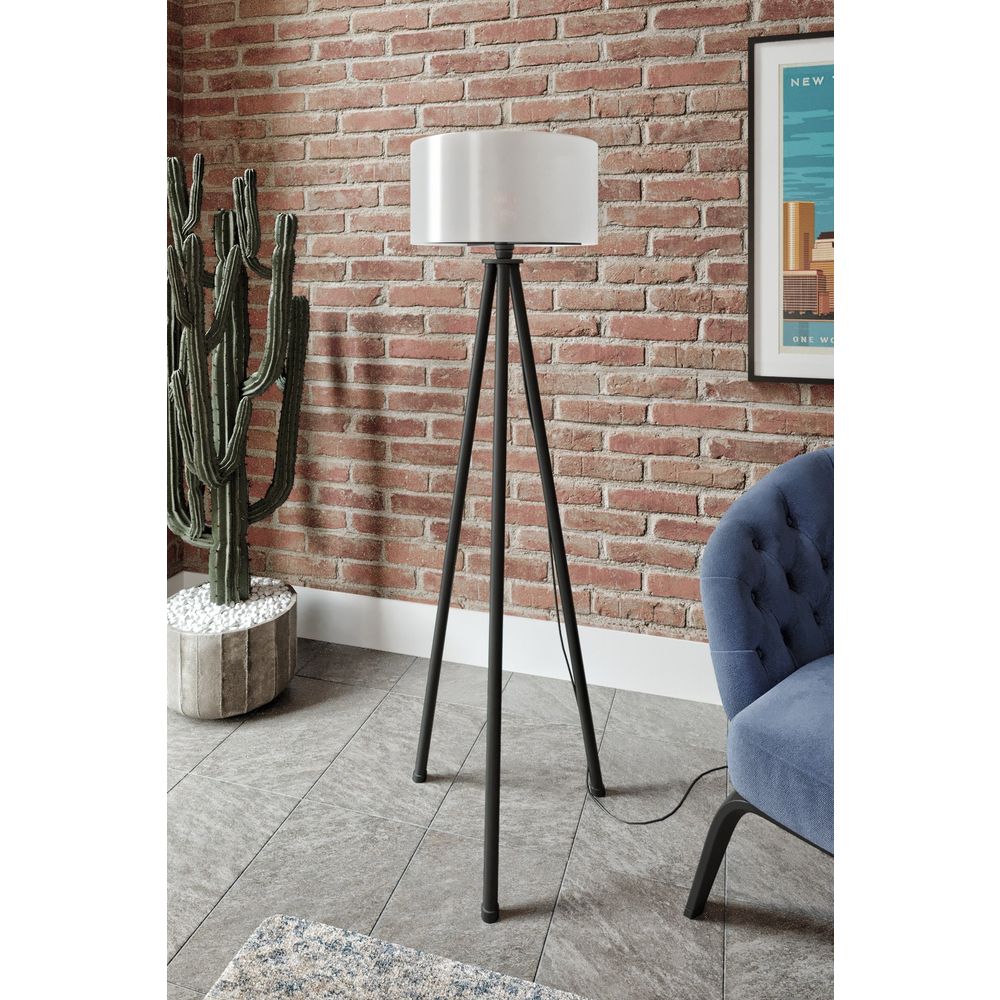 Podna Lampa KS-11101 u Boji: Krem i Crna slika 2