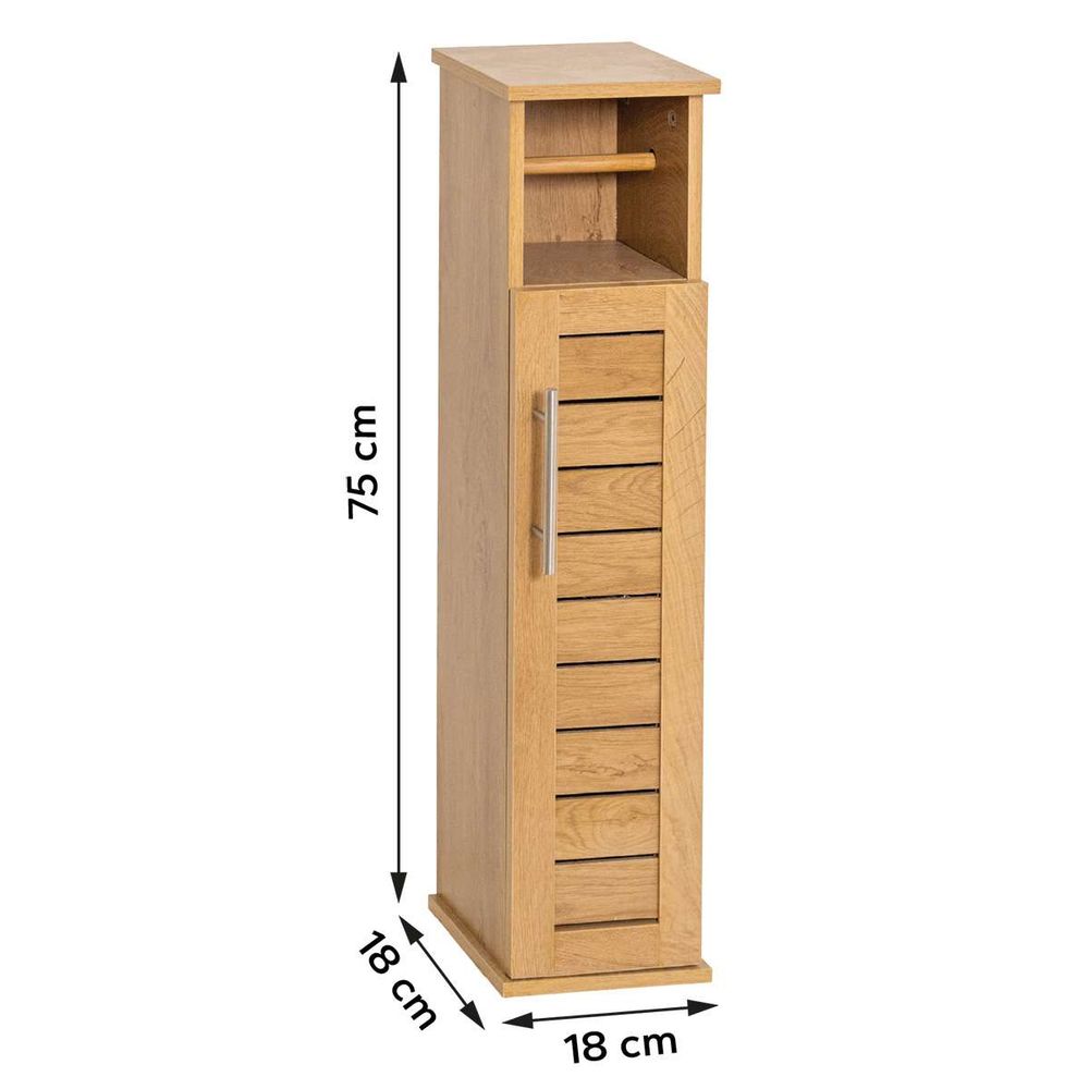 Tendance držač toaletnog papira sa spremnikom Colonial 75x18x18 cm, MDF slika 2