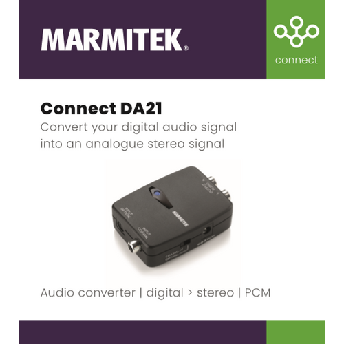 MARMITEK, audio pretvarač | digitalno > stereo | PCM slika 2