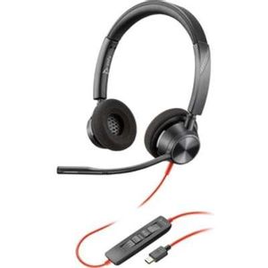 HP Poly 76J18AA HP Poly Blackwire 3320 USB-C Headset, Black