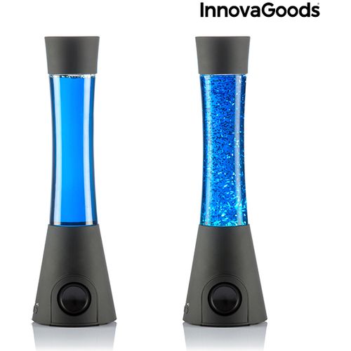 InnovaGoods Lava svjetiljka s bluetooth zvučnikom i mikrofonom 12x40cm slika 4