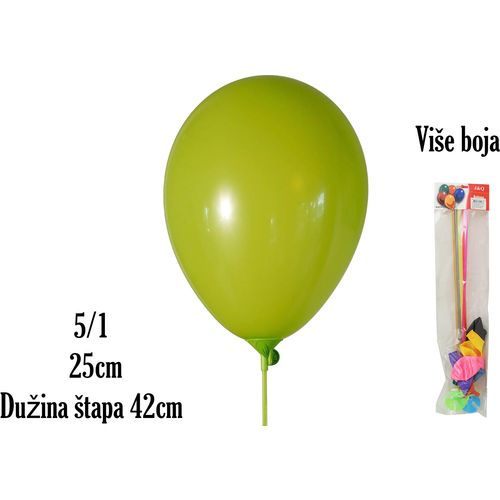 Balon + Štap 25cm 5/1 383756 slika 1