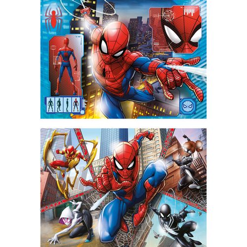 Marvel Spiderman puzzle 2x60pcs slika 1