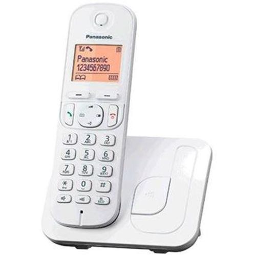 PANASONIC telefon bežični KX-TGC210FXW bijeli slika 1