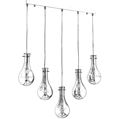 AV-1697-5KY Chrome Chandelier slika 6