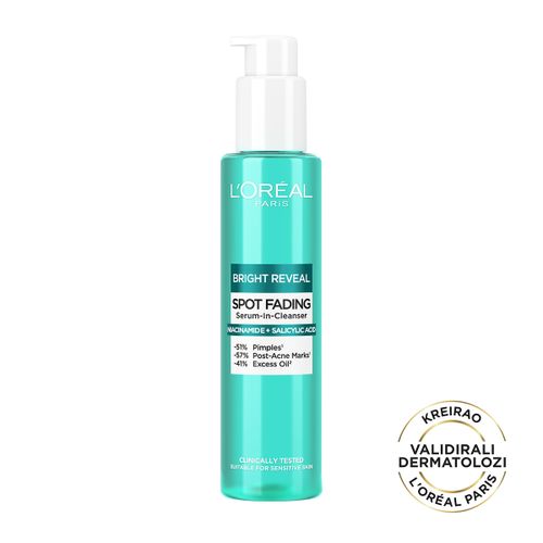 L'Oreal Paris Bright Reveal niacinamide Cleanser 150ml ​ slika 1