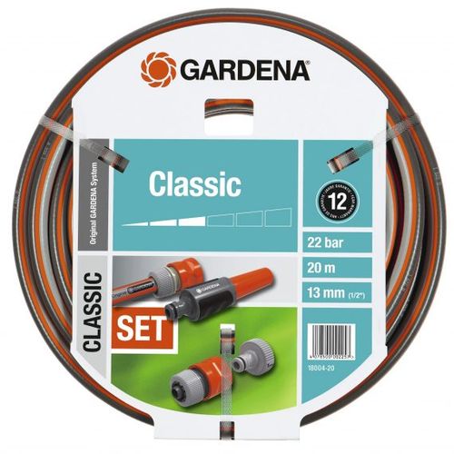 Gardena SET CREVO CLASSIC 20M 1/2"  + NASTAVCI + PRSKALICA slika 1