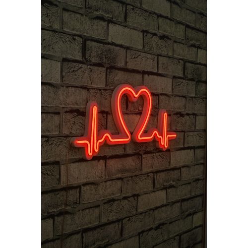 Love Rhythm - Red Red Decorative Plastic Led Lighting slika 2