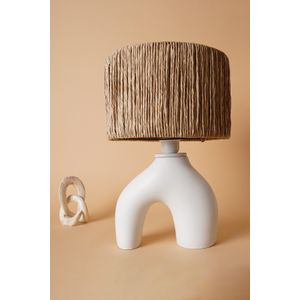 YL591 Bijela Hrastova Lampa za Sto
