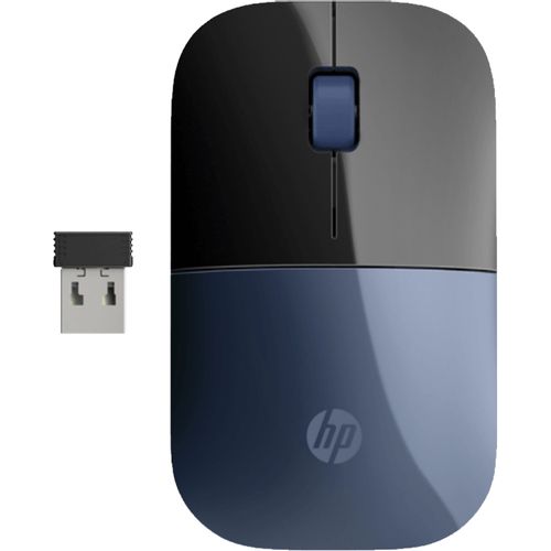 HP miš Z3700 bežični 7UH88AA plava slika 1