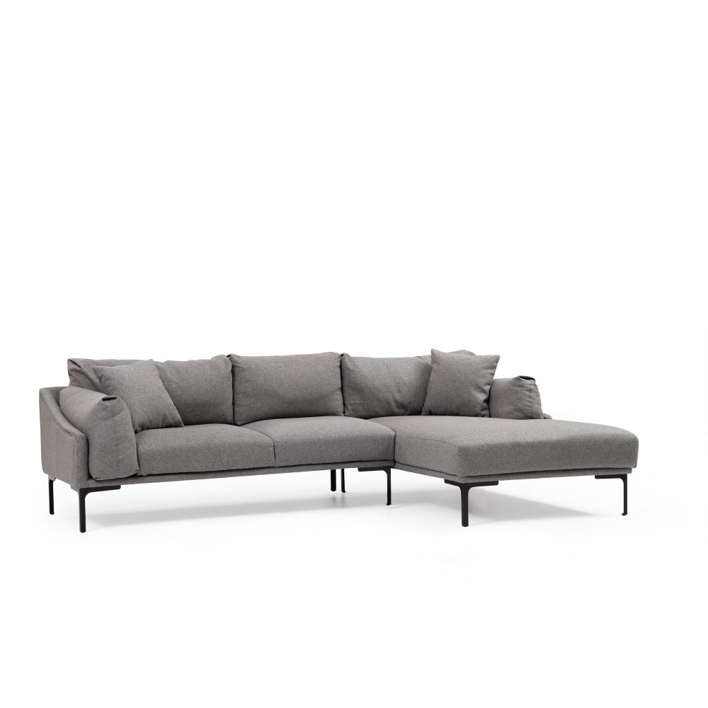Leo Ugaona Sofa Desna - Siva slika 6