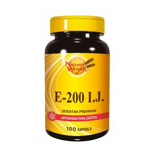 Natural Wealth Vitamin E 200 IU Meke Kapsule A100