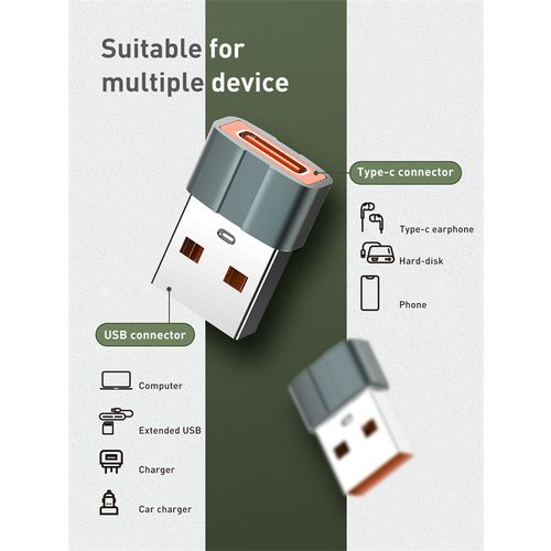 LDNIO OTG Adapter USB-A na USB-C LC150 slika 10