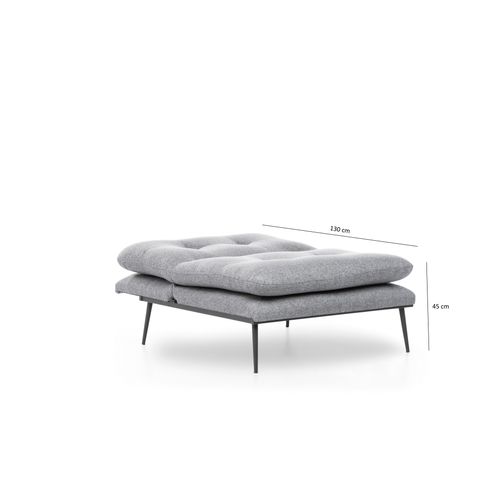 Atelier Del Sofa Fotelja, Sivo, Martin Solo - Grey GR110 slika 10