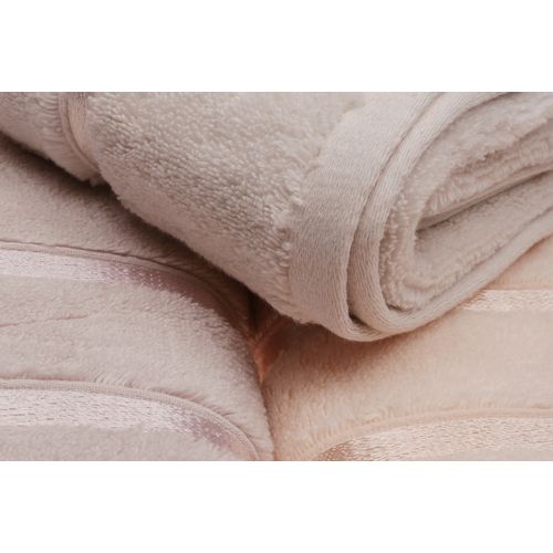 Colourful Cotton Set ručnika PEARL, 50*90 cm, 3 komada, Dolce - Light Yellow, Light lilac, Salmon slika 4