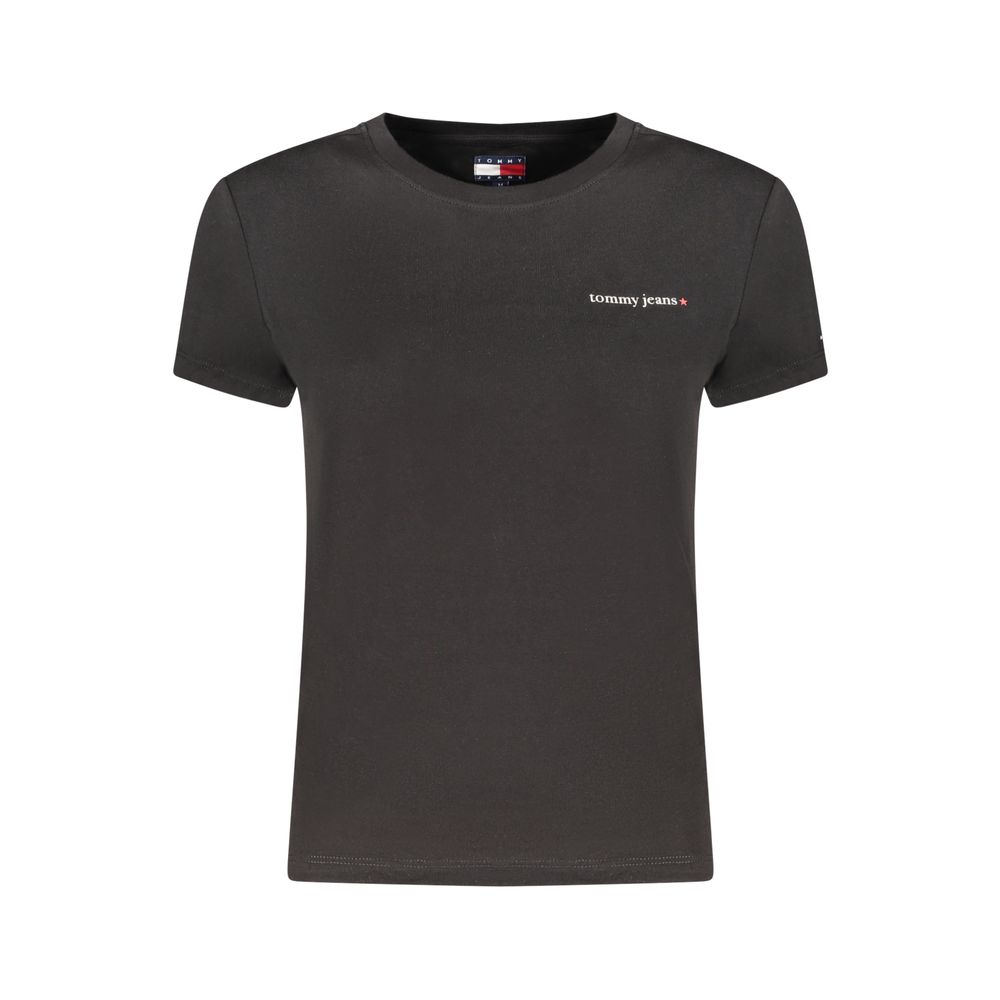 Tommy Hilfiger ženska majica kratkih rukava crna slika 1