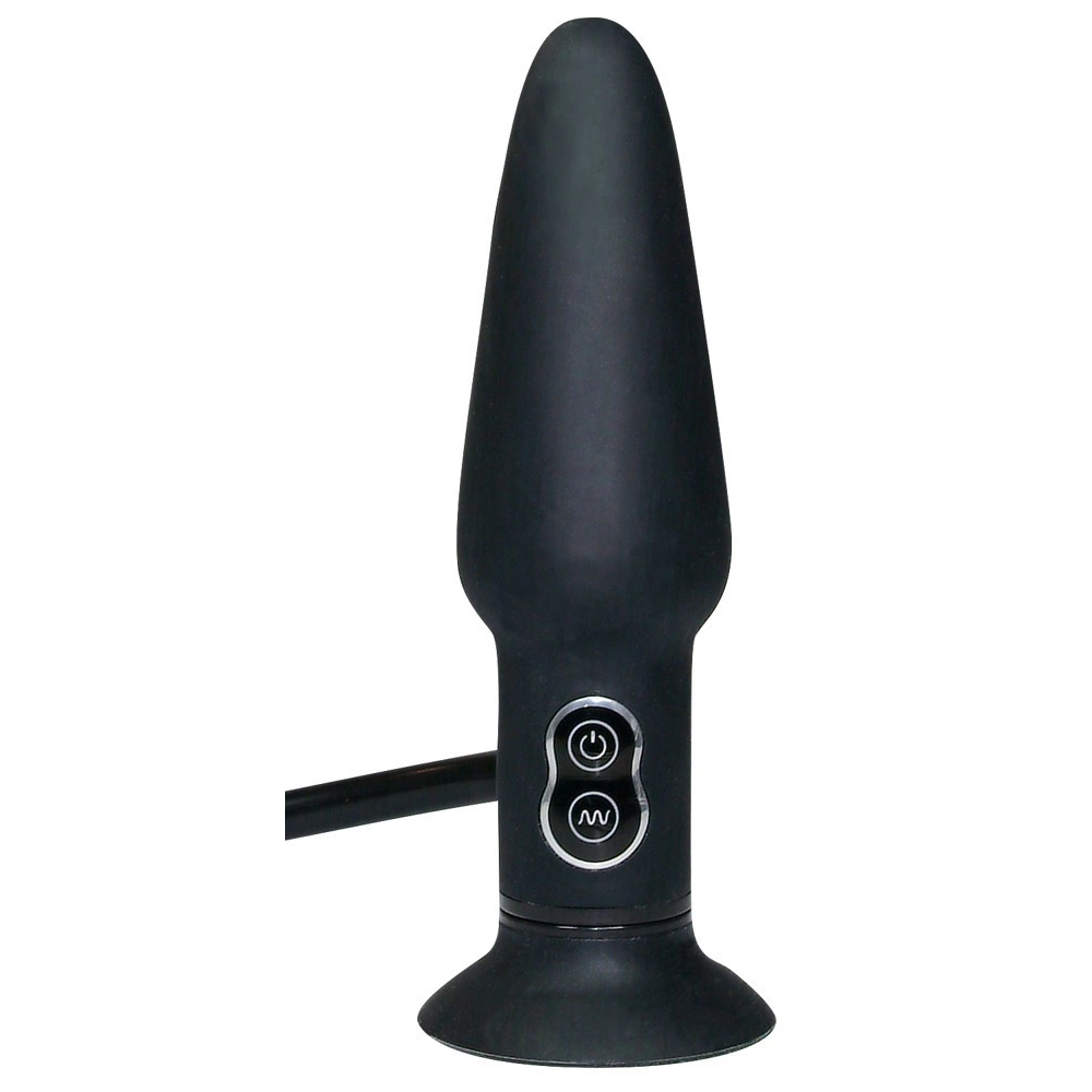 You2Toys True Black vibrirajući čep za guzu slika 3