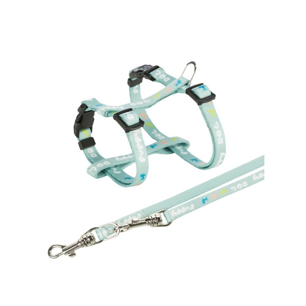 Trixie Oprsnica s vodilicom Junior M-L 27-45 cm/8 mm 2 m mint slika 1
