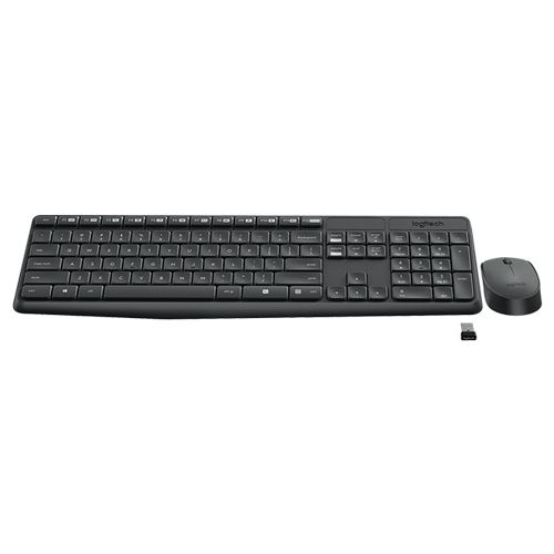 Logitech Taststura+Miš USB Wireless  MK235 YU Gray slika 5