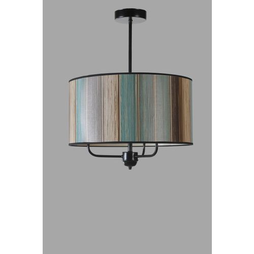 Renkli Abajurlu 3 Lü Sarkıt Avize Multicolor Chandelier slika 4