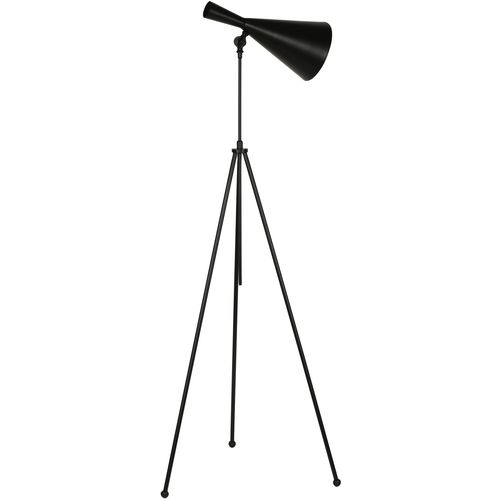 TELESKOP LAMBADER Black Floor Lamp slika 3