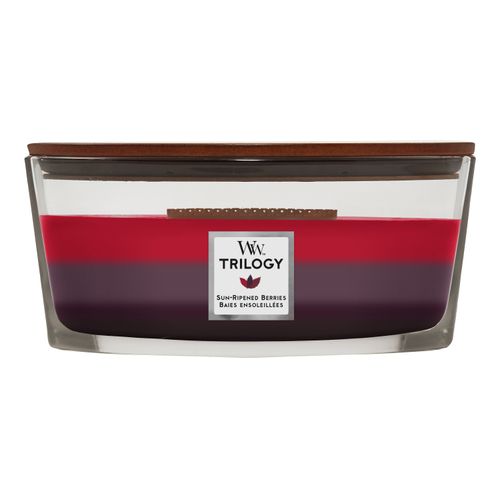 WoodWick Sveća  Trilogy Ellipse Sun Ripened Berries 76972E slika 1