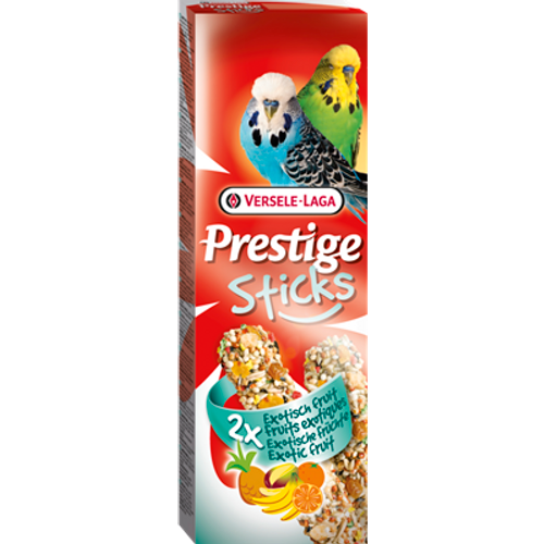 Versele-Laga Sticks BUDGIES EGZOTIČNO VOĆE, poslastice za tigrice 60g slika 1