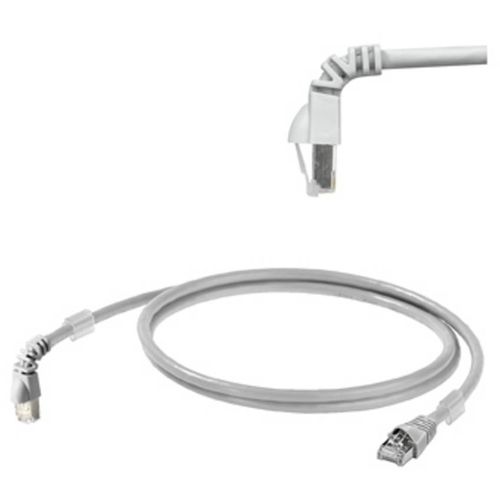 Weidmüller 1233160020 RJ45 mrežni kabel, Patch kabel cat 6a S/FTP 2.00 m siva UL certificiran 1 St. slika 1