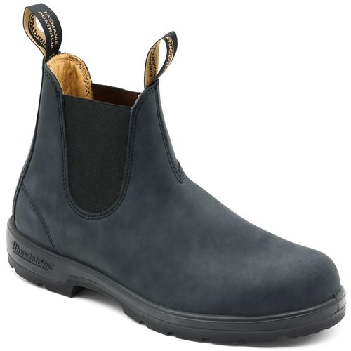 Blundstone 587 unisex kožne čizme - rustik crne slika 3