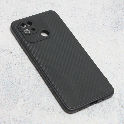 Maska Carbon fiber za Xiaomi Redmi 10C crna slika 1