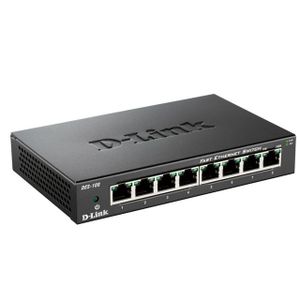 D-Link switch neupravljivi,DES-108/E (metalno kućište)